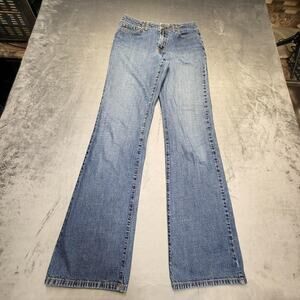 Lucky Brand Dungarees Jeans Womens 8 Rancher Flare Made USA Vintage Denim